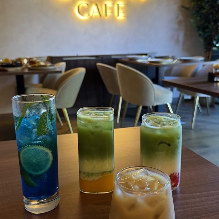 Mocktails at Chaya Cafe
